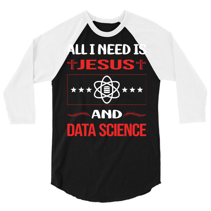 Funny Jesus Data Science Boy 3/4 Sleeve Shirt by eematicse4 | Artistshot