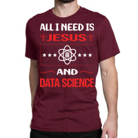 Funny Jesus Data Science Boy Classic T-shirt | Artistshot