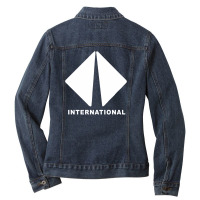 Navistar International Ladies Denim Jacket | Artistshot