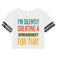 Funny Data Analytics Data Engineering For A Data S Scorecard Crop Tee | Artistshot