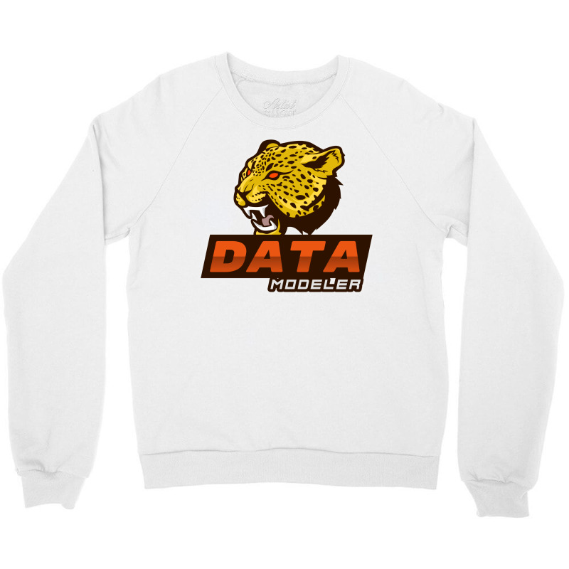 Clever Data Modeler Hipster Crewneck Sweatshirt | Artistshot