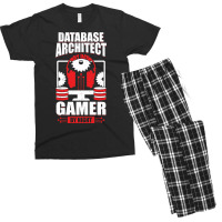 Data Architecture Database Architect Gamer Gift Tu Men's T-shirt Pajama Set | Artistshot