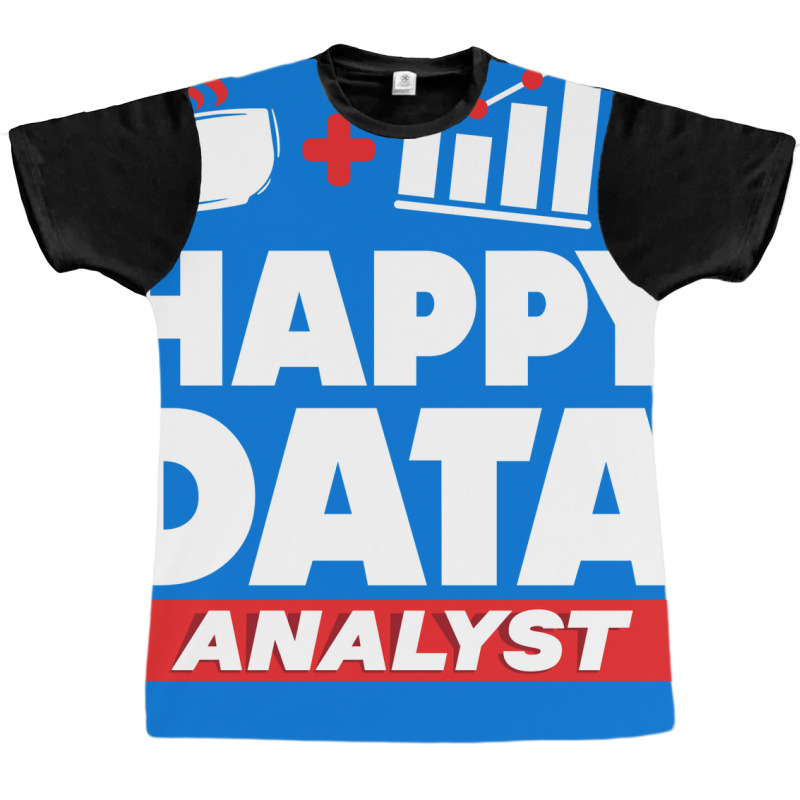 Data Engineering Data Analytics Happy Data Analyst Graphic T-shirt by veallekkera | Artistshot