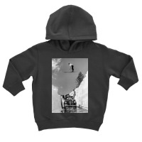 Ski Jump Fly Over Car Portrait Toddler Hoodie | Artistshot