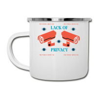 Lack Of Privacy Aesthetic Camper Cup | Artistshot