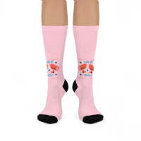 Lack Of Privacy Aesthetic Crew Socks | Artistshot