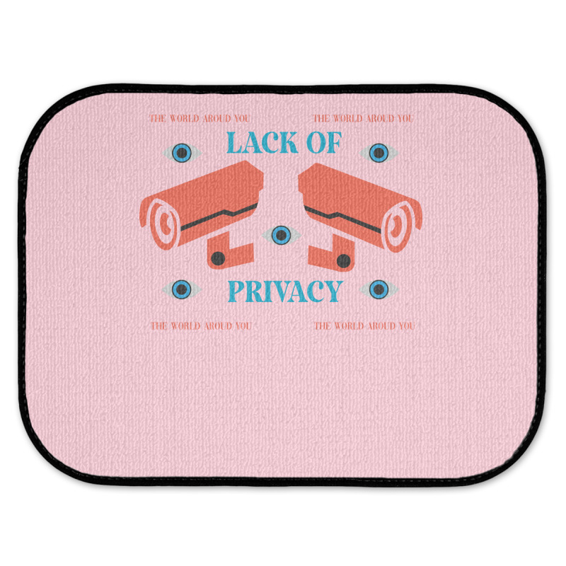 Lack Of Privacy Aesthetic Rear Car Mat | Artistshot