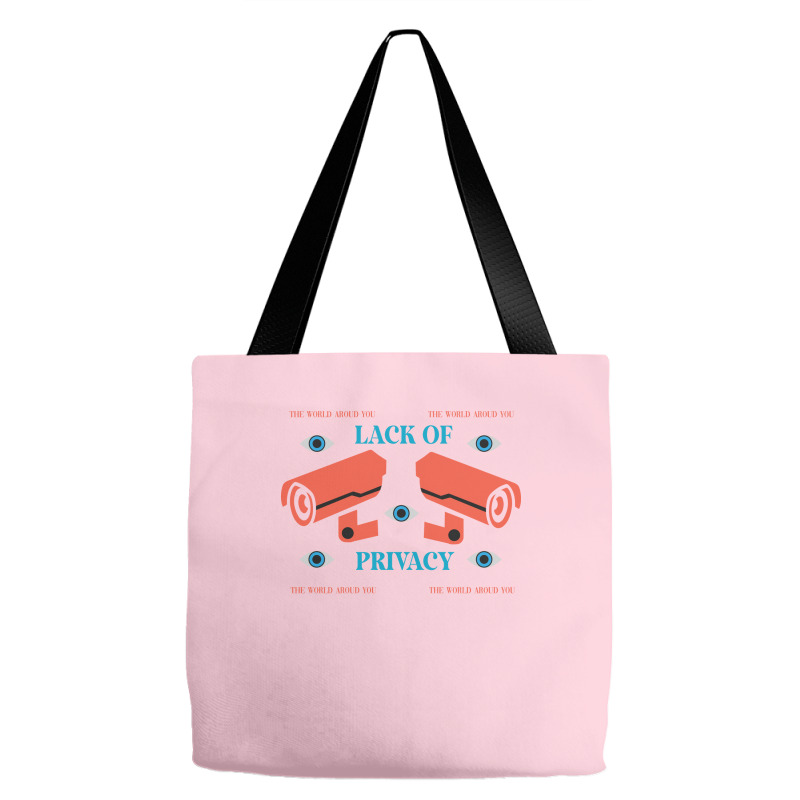 Lack Of Privacy Aesthetic Tote Bags | Artistshot