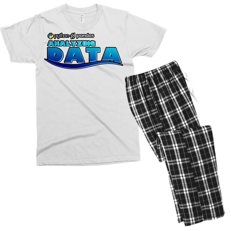 Analyzing Data Girl Men's T-shirt Pajama Set by bacsalgasmeyp | Artistshot