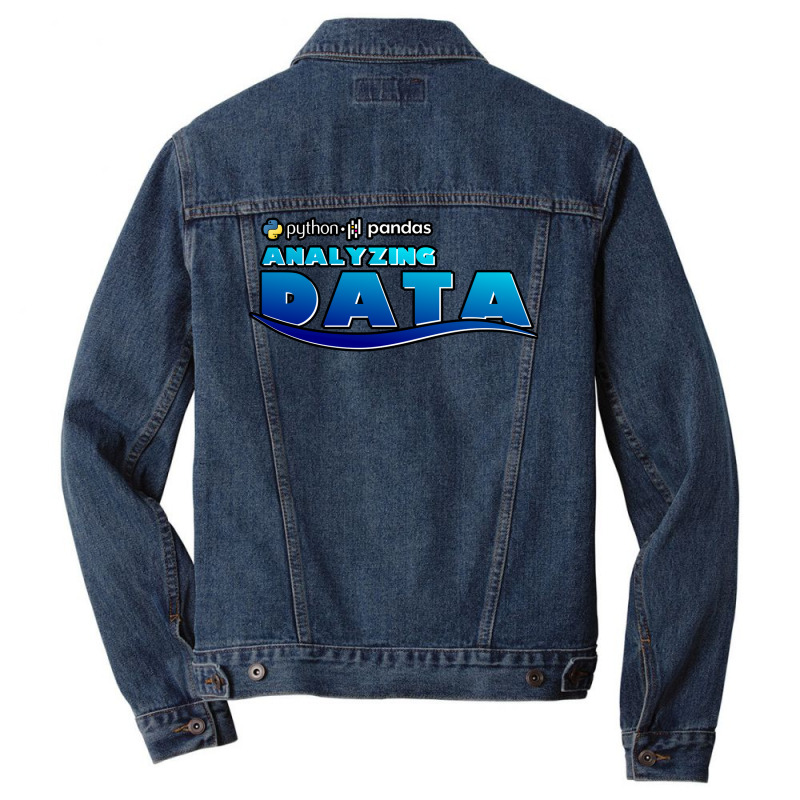 Analyzing Data Girl Men Denim Jacket by bacsalgasmeyp | Artistshot