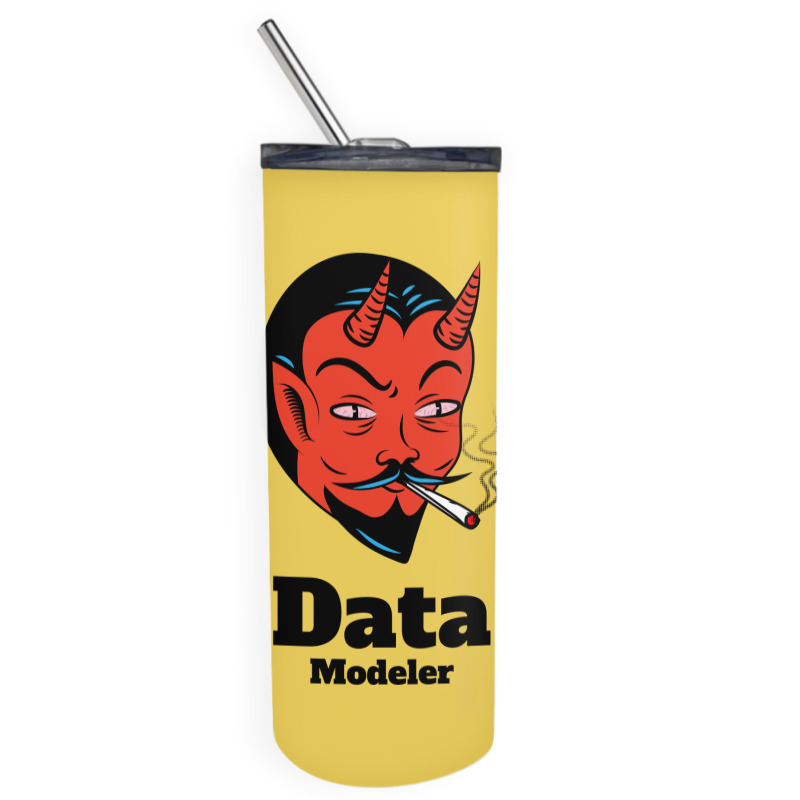 Data Modeler Master Gift Skinny Tumbler | Artistshot