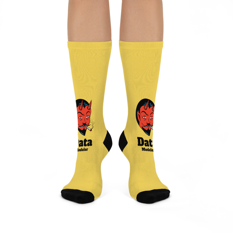 Data Modeler Master Gift Crew Socks | Artistshot