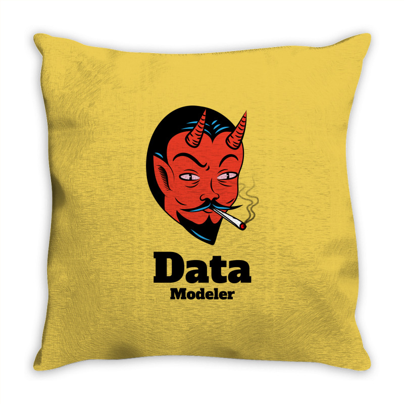 Data Modeler Master Gift Throw Pillow | Artistshot