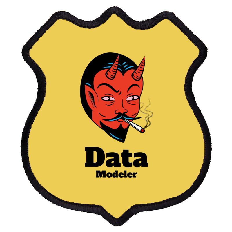 Data Modeler Master Gift Shield Patch | Artistshot