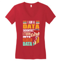 Data Engineering Data Analytics Funny Data Scienti Women's V-neck T-shirt | Artistshot