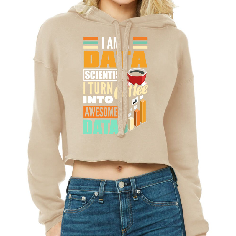 Data Engineering Data Analytics Funny Data Scienti Cropped Hoodie by essraalattak | Artistshot