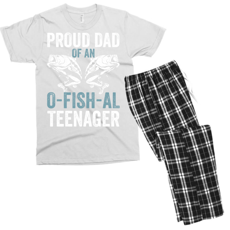 Proud Dad Of Official Teenager 13th Birthday Funny Men's T-shirt Pajama Set by brosigwetiel | Artistshot