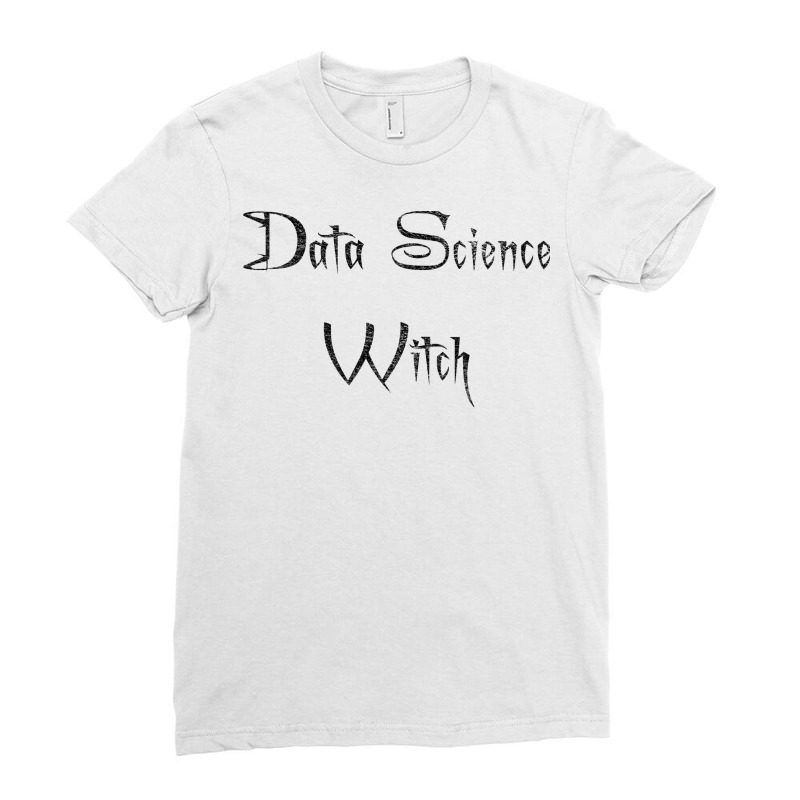 Data Science Witch 80s Ladies Fitted T-Shirt by aploonennial | Artistshot