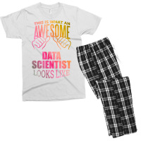 Data Scientist Aesthetic Travel Men's T-shirt Pajama Set | Artistshot