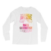 Data Scientist Aesthetic Travel Long Sleeve Shirts | Artistshot