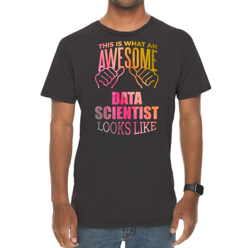 Data Scientist Aesthetic Travel Vintage T-shirt | Artistshot