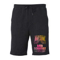 Data Scientist Aesthetic Travel Fleece Short | Artistshot