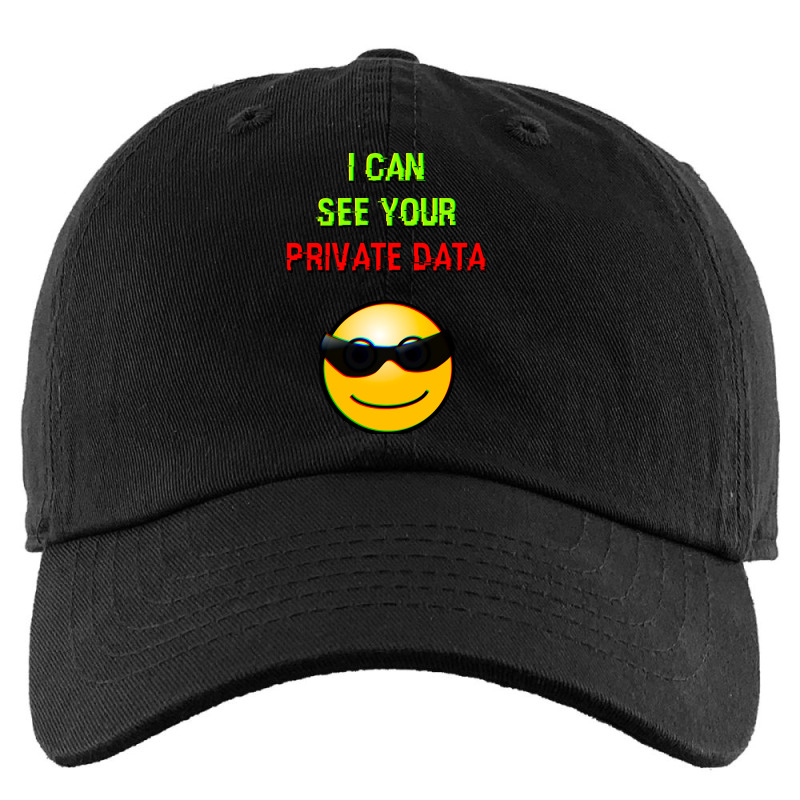 I Can See Your Private Data Summer Kids Cap by arwinjaal9 | Artistshot