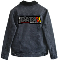 Data Analysis Science Team Nostalgia Unisex Sherpa-lined Denim Jacket | Artistshot