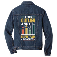 Data Analytics Data Engineering Data Scientist Fun Men Denim Jacket | Artistshot