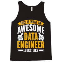 Data Engineer Funny Data Analyst Specialist Data E Tank Top | Artistshot