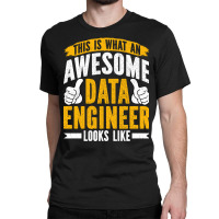 Data Engineer Funny Data Analyst Specialist Data E Classic T-shirt | Artistshot