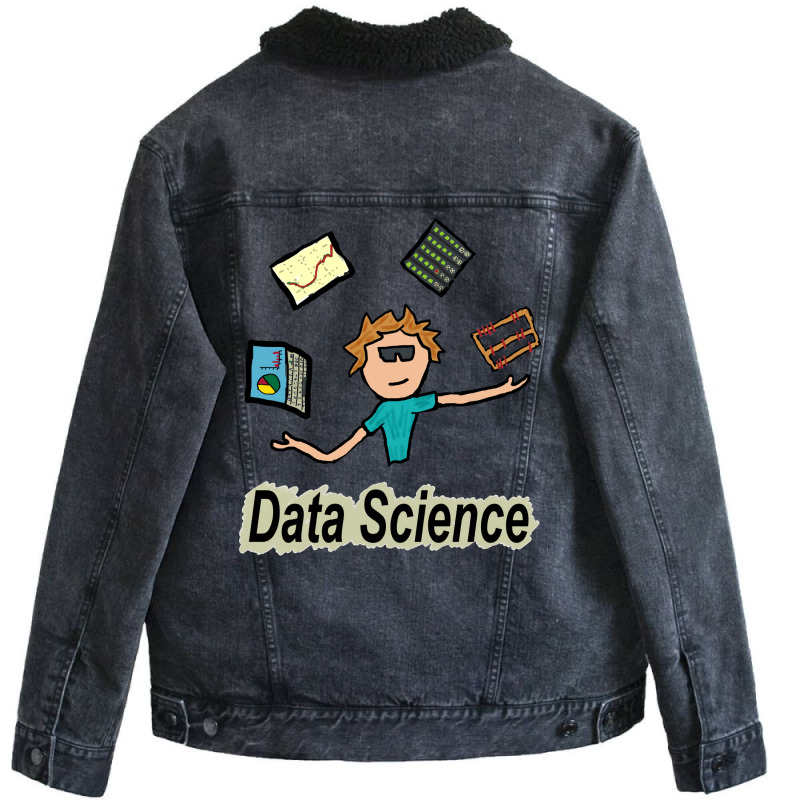 Data Scientist Summer Unisex Sherpa-lined Denim Jacket | Artistshot