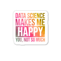 Data Scientist Girl Summer Sticker | Artistshot