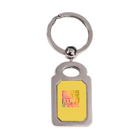 Data Scientist Girl Summer Silver Rectangle Keychain | Artistshot