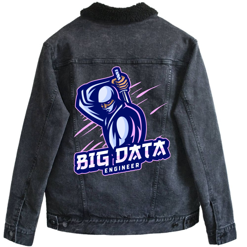 Big Data Engineer Expert 70s Unisex Sherpa-Lined Denim Jacket by mashevcreina0 | Artistshot