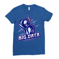 Big Data Engineer Expert 70s Ladies Fitted T-shirt | Artistshot