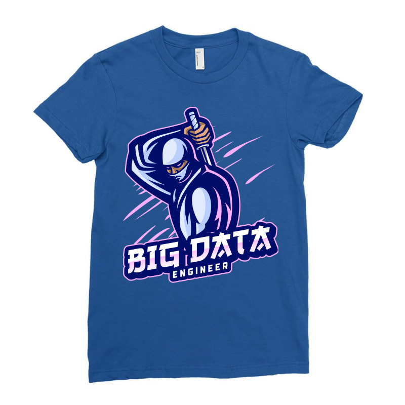 Big Data Engineer Expert 70s Ladies Fitted T-Shirt by mashevcreina0 | Artistshot