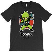 The Fast Data Analyst Red T-shirt | Artistshot