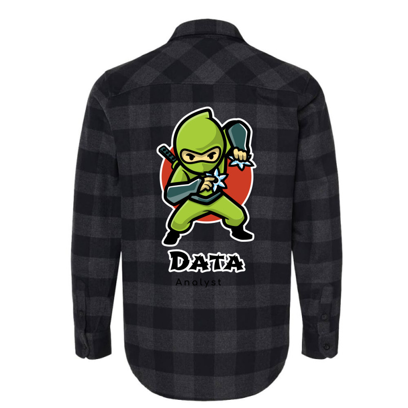 The Fast Data Analyst Red Flannel Shirt | Artistshot