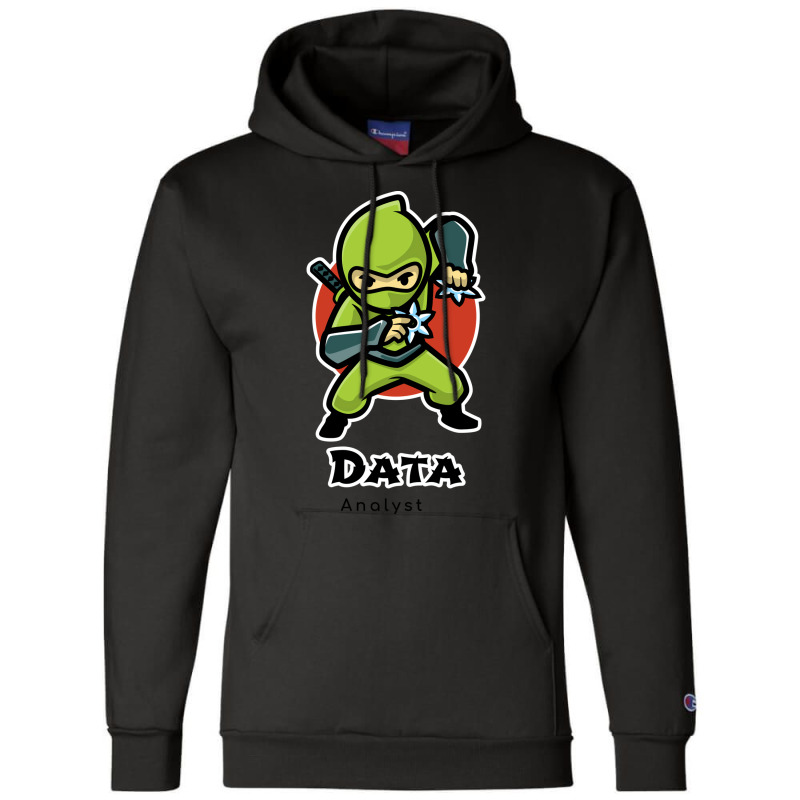 The Fast Data Analyst Red Champion Hoodie | Artistshot