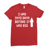 I Was Into Data Before It Was Big Cute Ladies Fitted T-shirt | Artistshot