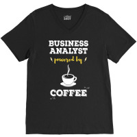 Powered Hipster V-neck Tee | Artistshot