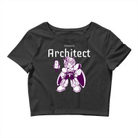 Handsome Data Architect Girl Crop Top | Artistshot