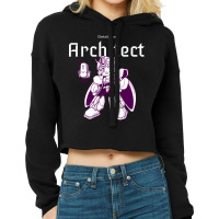 Handsome Data Architect Girl Cropped Hoodie | Artistshot