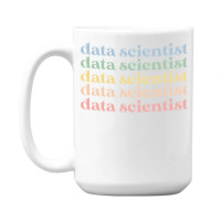 Data Scientist Gift Retro Data Scientist 70s 15 Oz Coffee Mug | Artistshot