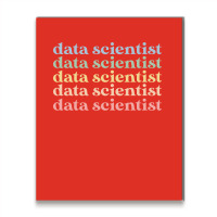 Data Scientist Gift Retro Data Scientist 70s Metal Print Vertical | Artistshot