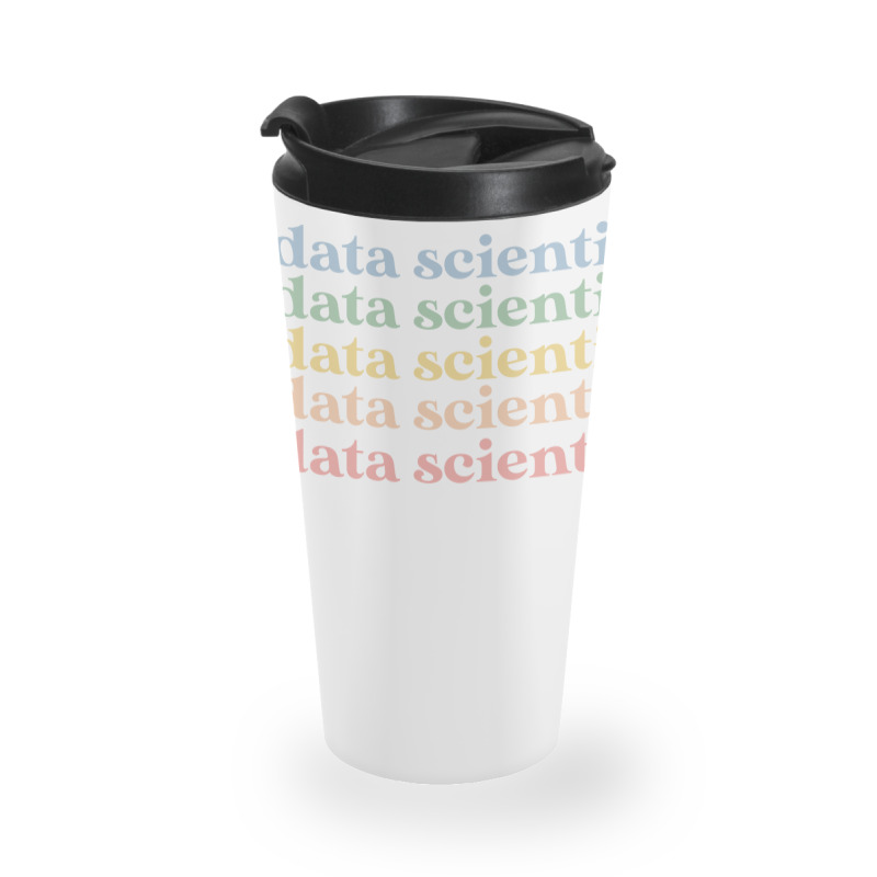 Data Scientist Gift Retro Data Scientist 70s Travel Mug | Artistshot