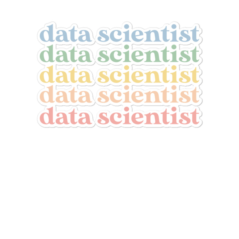 Data Scientist Gift Retro Data Scientist 70s Sticker | Artistshot