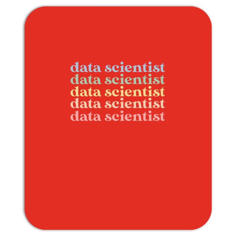 Data Scientist Gift Retro Data Scientist 70s Mousepad | Artistshot