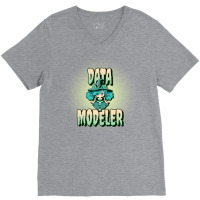 Pretty Data Modeler Vintage V-neck Tee | Artistshot